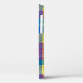 Kleurrijke stof geruite, doek textuur. Case-Mate iPhone case (Achterkant / Links)