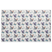 Kleurrijke stof met vlinderpatroon (Fat Quarter)