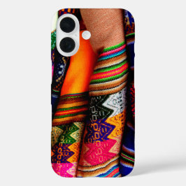 Kleurrijke stof ontwerp iPhone / iPad hoesje