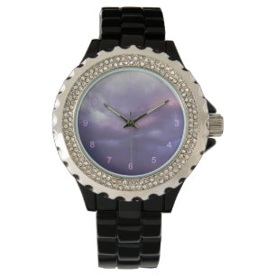 Kleurrijke Stormen wolken Horloge
