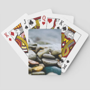 Kleurrijke stralen van het Grote Merenstrand Pokerkaarten