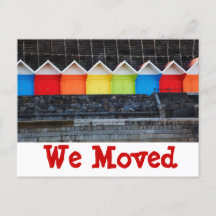 Kleurrijke strandhuizen We verhuisden nieuwe adres