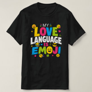 Kleurrijke Streetwear World Emoji Day T-shirt