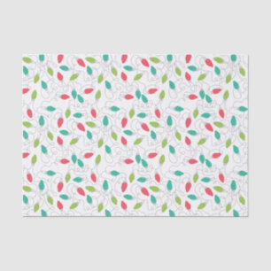 Kleurrijke String Lights Christmas Tissue Paper Tissuepapier