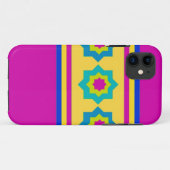 kleurrijke strips en sterren Case-Mate iPhone case (Achterkant (horizontaal))
