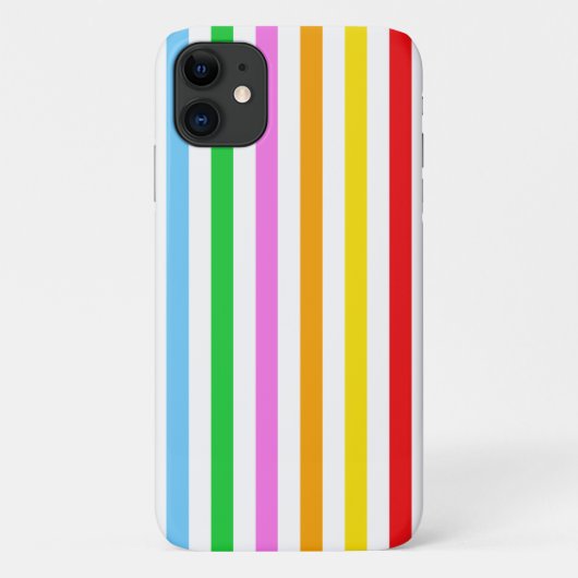 Kleurrijke strips, regenboogstrips, strips Case-Mate iPhone case (Achterkant)