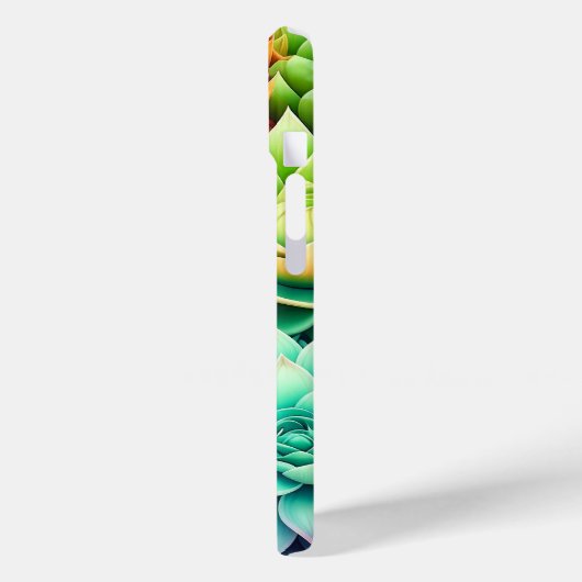 Kleurrijke Succulenten Collage Case-Mate iPhone Case (Achterkant / Links)