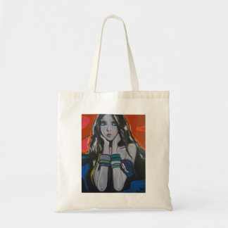 Kleurrijke Summer Chic: Tote Tas door IZAartStudio