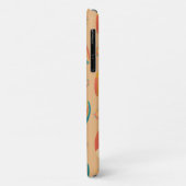 Kleurrijke surfplanken en zonnen tegen goudkleurig Case-Mate iPhone case (Achterkant/links)