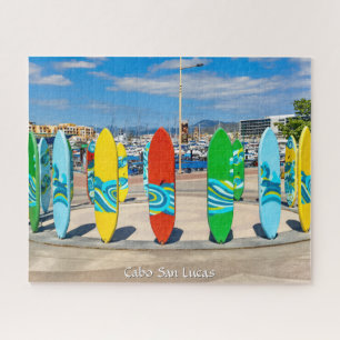 Kleurrijke surfplanken in Cabo San Lucas, Mexico Legpuzzel