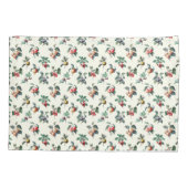 Kleurrijke Sweet Botanical  Fruit op Wit Kussensloop (Achterkant)