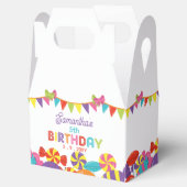 Kleurrijke Sweet Fun Snoep Thema Verjaardagsfeestj Bedankdoosjes (Geopend)