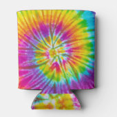 Kleurrijke Swirl Stropdas-Dye Abstract. Blikjeskoeler (Achterkant)