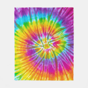Kleurrijke Swirl Stropdas-Dye Abstract. Fleece Deken