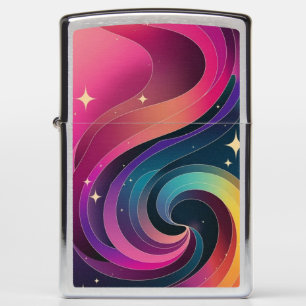 Kleurrijke Swirly Gradient Behang Telefoonhoes
