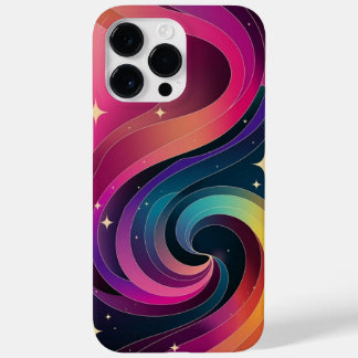 Kleurrijke Swirly Gradient Behang Telefoonhoes Case-Mate iPhone 14 Pro Max Hoesje