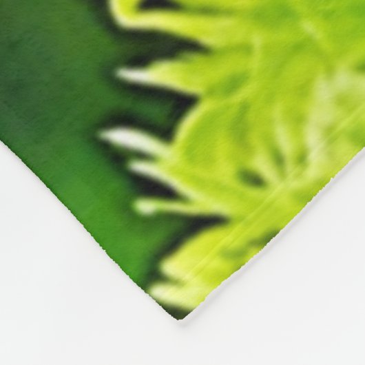 Kleurrijke tank goudvis ontwerp fleece deken (Hoek)