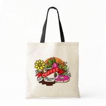 Kleurrijke Tattoo Koffie en Donut