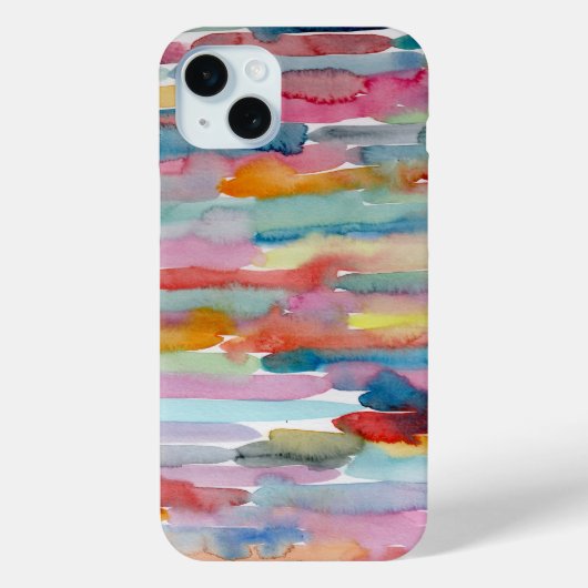 Kleurrijke telefoonhoes, Abstracte kunst, penseels Case-Mate iPhone Case (Achterkant)