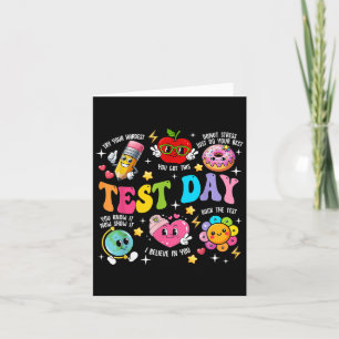Kleurrijke testdag Je hebt deze Motivatie kawaii Kaart