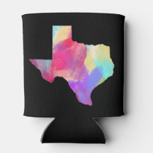 Kleurrijke Texas Koozie