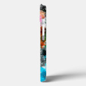 Kleurrijke textuur Case-Mate iPhone case (Achterkant / Links)