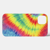 Kleurrijke Tie Dye Telefoon Case (Achterkant (horizontaal))