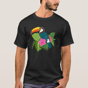 Kleurrijke Toucan Shirt Costa Rica Shirt