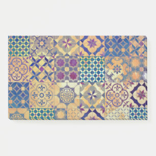 Kleurrijke traditionele mediterrane en Egeïsche te Post-it® Notes