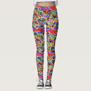 Kleurrijke Trainingsleggings voor de Gym en Dageli Leggings