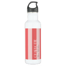 Kleurrijke Trendy Moderne vleeskleur roze Strepen