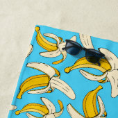 Kleurrijke trendy tropische banaan fruit voedingsp strandlaken (In situ)