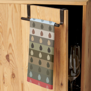 Kleurrijke Tribal Stripe Theedoek