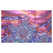 Kleurrijke Trippy Groovy Digitale Abstracte Fracta Stof (Fat Quarter)