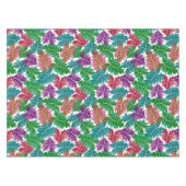 Kleurrijke tropische bladeren tafelkleed (Voorkant (Horizontaal))