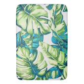 kleurrijke tropische bladeren van bananen en van M Badmat (Voorkant Verticaal)