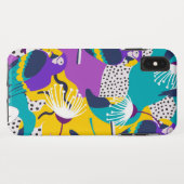 Kleurrijke tropische bloemen en vogelcollage Case-Mate iPhone case (Achterkant (horizontaal))