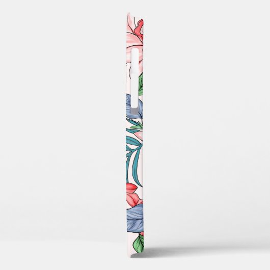 Kleurrijke Tropische Oerwoud Naadloze Print Case-Mate iPhone Case (Achterkant / Links)