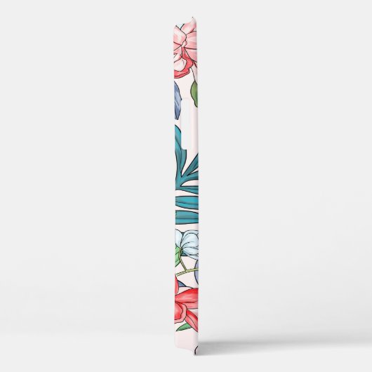 Kleurrijke Tropische Oerwoud Naadloze Print Case-Mate iPhone Case (Achterkant / Rechts)