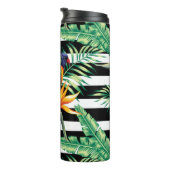 Kleurrijke tropische vogel thermosbeker (Geroteerd rechts)