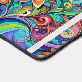 Kleurrijke tuin bureaumat (Hoek)