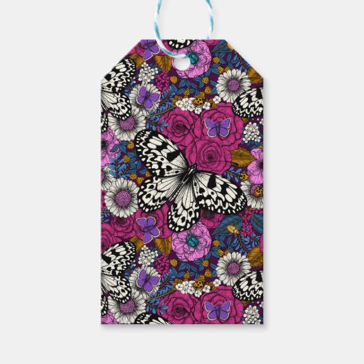 Kleurrijke tuin II Cadeaulabel (Voorkant)