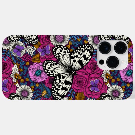 Kleurrijke tuin II Case-Mate iPhone Case (Achterkant (horizontaal))