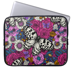 Kleurrijke tuin II Laptop Sleeve