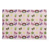 Kleurrijke Tuin Kussen Hoesje Kussensloop (Achterkant)