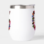 Kleurrijke tulp met opschrift "G" (Links)