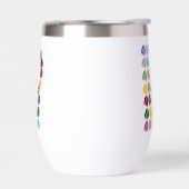 Kleurrijke tulp met opschrift "R" (Links)