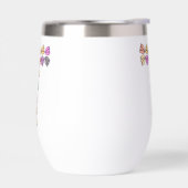 Kleurrijke tulp met opschrift "T" (Links)