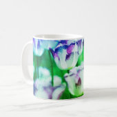 Kleurrijke tulpen mok (Voorkant links)