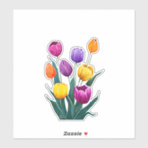 Kleurrijke Tulpen